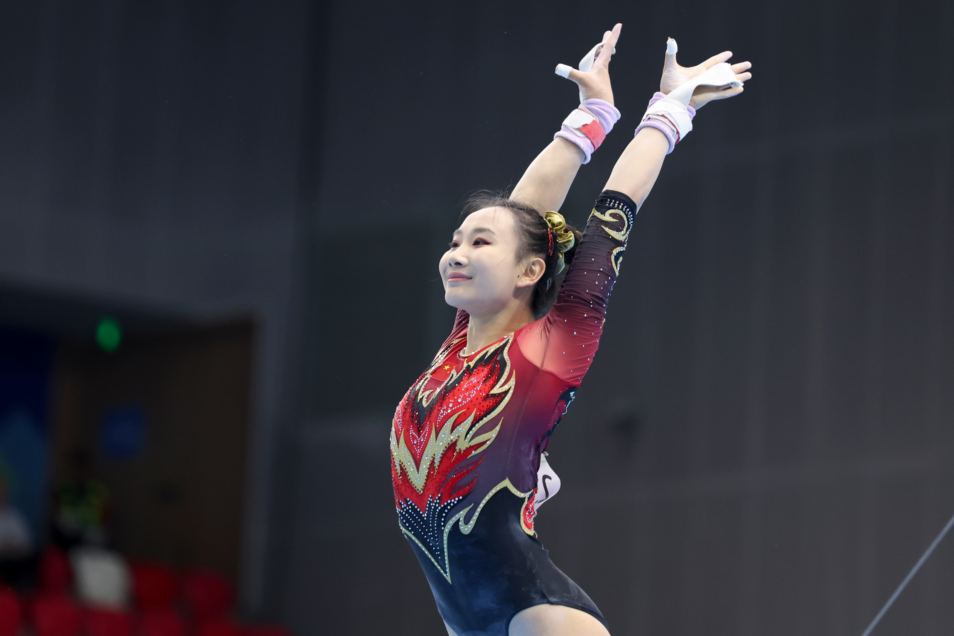 关于体操女子自由体操决赛中国选手崭露头角的信息