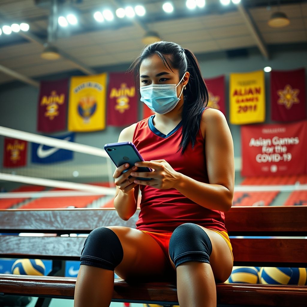 米兰体育电竞-菲律宾运动员圣地亚哥因新冠确诊退出亚运会，期待她早日康复