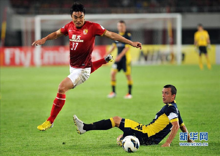 广州恒大大获全胜,晋级亚冠强 广州恒大大获全胜,晋级亚冠强