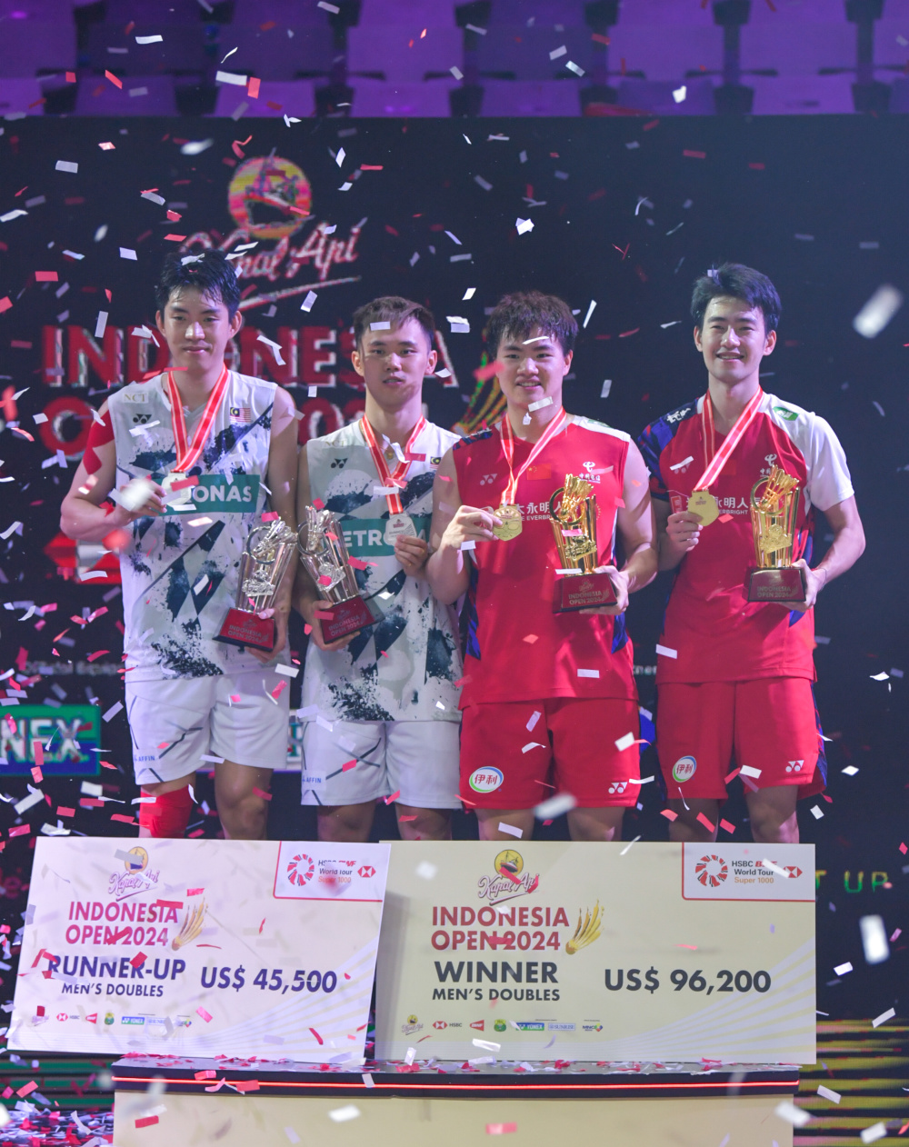 米兰体育登录入口-羽毛球男子双打：印度选手夺冠